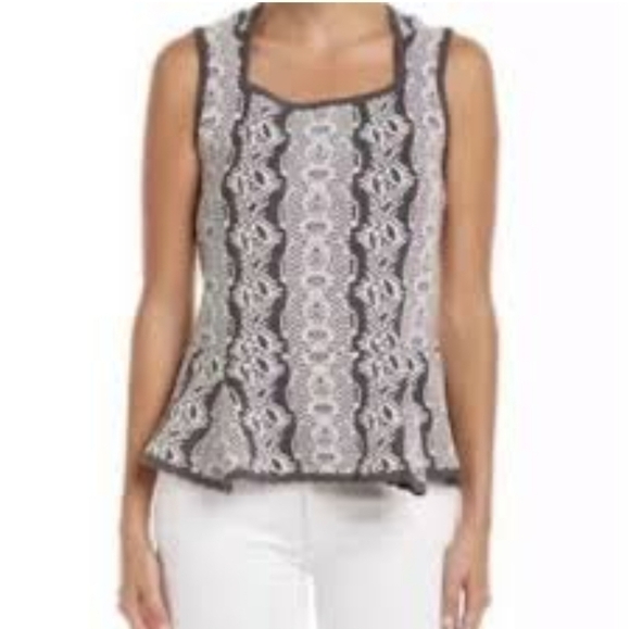 Cabi Sleeveless Peplum Tank Top, Size S - Picture 4 of 16